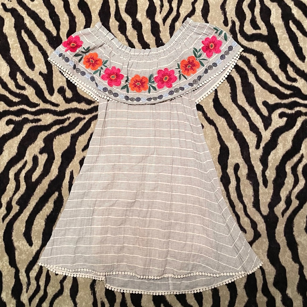 Spring floral dress
